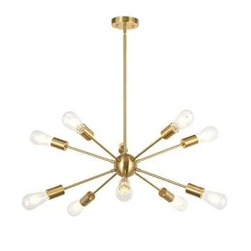BONLICHT Sputnik Chandelier Modern Pendant Lighting