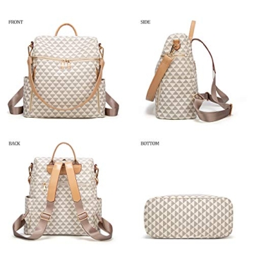 Stylish Makes Backpack Purse for Women - Versatile PU Leather