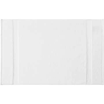 Amazon Aware 100% Organic Cotton Bath Mat - 20 x 31-Inches, White