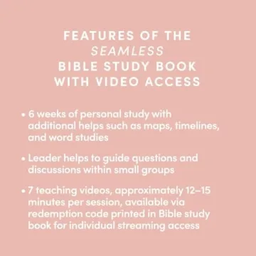 Seamless Bible Study Book with Video Access - Women