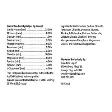 Breeder's Edge Kitten Lyte- Feline Electrolyte Supplement for Cats and Kittens- 300 gm