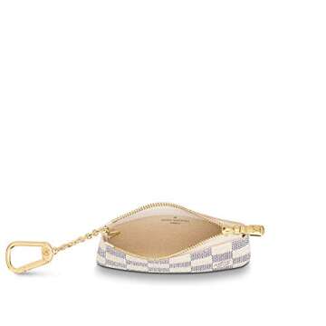 Louis Vuitton Damier Azur Canvas Key Pouch N62659