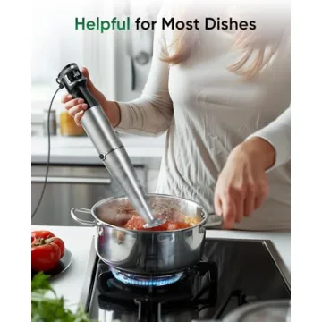 1100W Immersion Blender - 5 in 1 Handheld Kitchen Tool