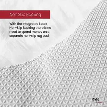 Silky Soft Faux Fur Rug - Soft, Non-Slip, Machine Washable