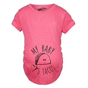 Maternity Funny Taco T Shirt for Expecting Moms