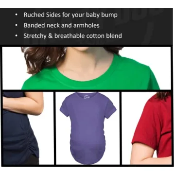 Maternity Funny Taco T Shirt for Expecting Moms