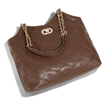 Montana West Vegan Leather Quilted Hobo Bags - Fashion Forward