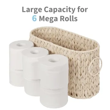 Stylish GRANNY SAYS Toilet Paper Storage for 6 Rolls