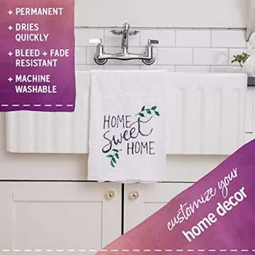 Durable Fabric Pens for Kids - No Fade, Machine Washable