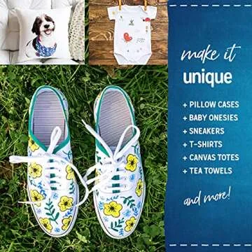 Durable Fabric Pens for Kids - No Fade, Machine Washable