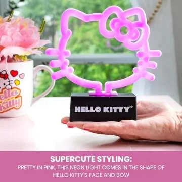 Sanrio Hello Kitty Neon LED Mood Light for Home Decor