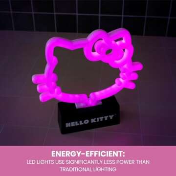 Sanrio Hello Kitty Neon LED Mood Light for Home Decor