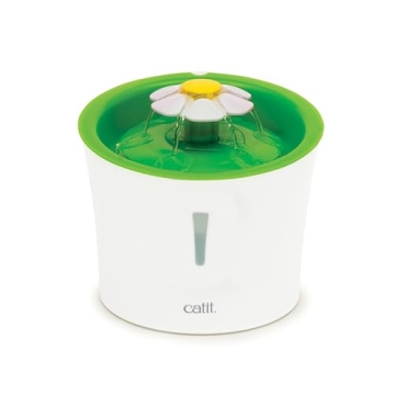 Catit Flower Fountain: Triple Filter Cat Hydration System for Healthy Pets