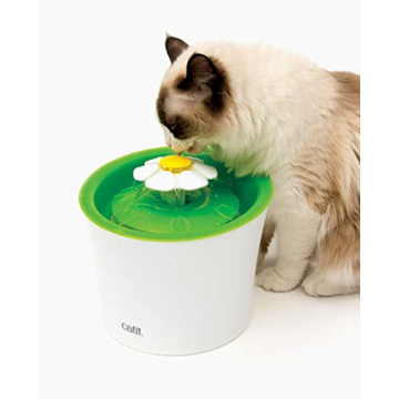 Catit Flower Fountain Triple Filter Cat Hydration System