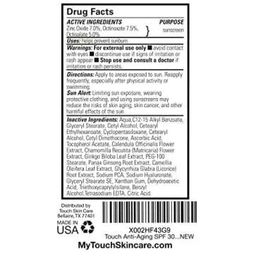 Age Defying SPF 30 Sunscreen Moisturizer with Vitamin C & E