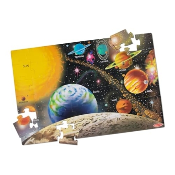 Melissa & Doug Solar System Puzzle - 48 Extra-Thick Pieces