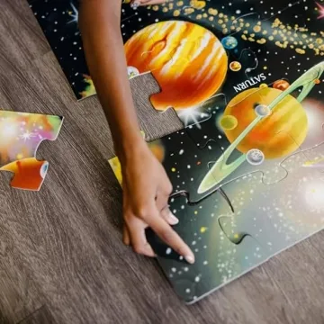 Melissa & Doug Solar System Puzzle - 48 Extra-Thick Pieces
