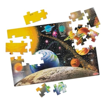 Melissa & Doug Solar System Puzzle - 48 Extra-Thick Pieces