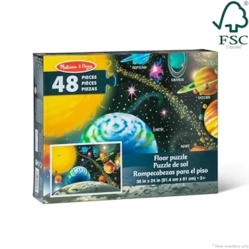 Melissa & Doug Solar System Puzzle - 48 Extra-Thick Pieces