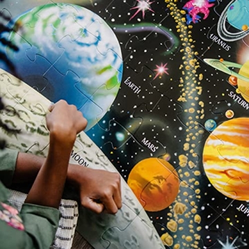 Melissa & Doug Solar System Puzzle - 48 Extra-Thick Pieces