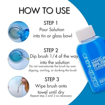 Cinema Secrets Brush Cleaner with Powerful Vanilla Scent