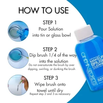 Cinema Secrets Brush Cleaner with Powerful Vanilla Scent