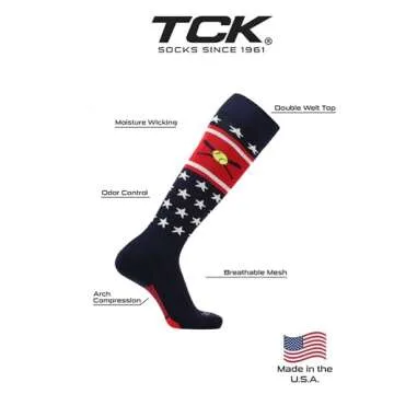TCK USA Softball Socks - Stylish & Comfortable Performance Gear