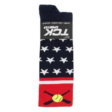 TCK USA Softball Socks - Stylish & Comfortable Performance Gear