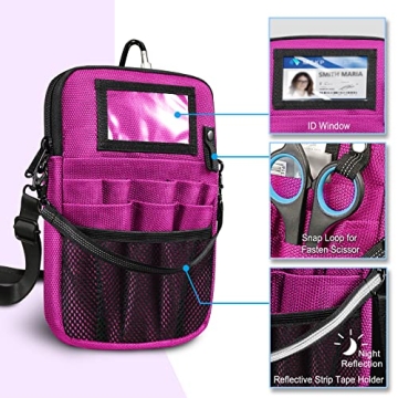 SITHON Multi Compartment Nurse Fanny Pack Organiser