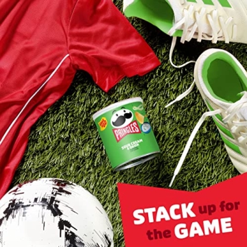 Pringles Sour Cream Onion Snacks, 12 Cans for Lunch