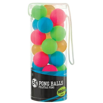 Amscan Virant Neon Pong Balls - Perfect for Parties & Fun