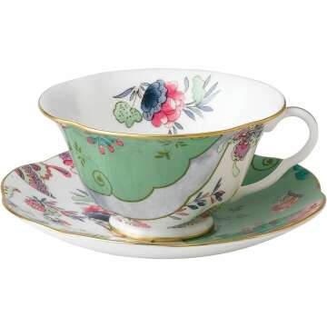 Wedgwood Butterfly Bloom Posy Set - Elegant Tea Set
