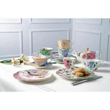 Wedgwood Butterfly Bloom Posy Set - Elegant Tea Set