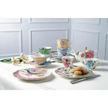 Wedgwood Butterfly Bloom Posy Set - Elegant Tea Set