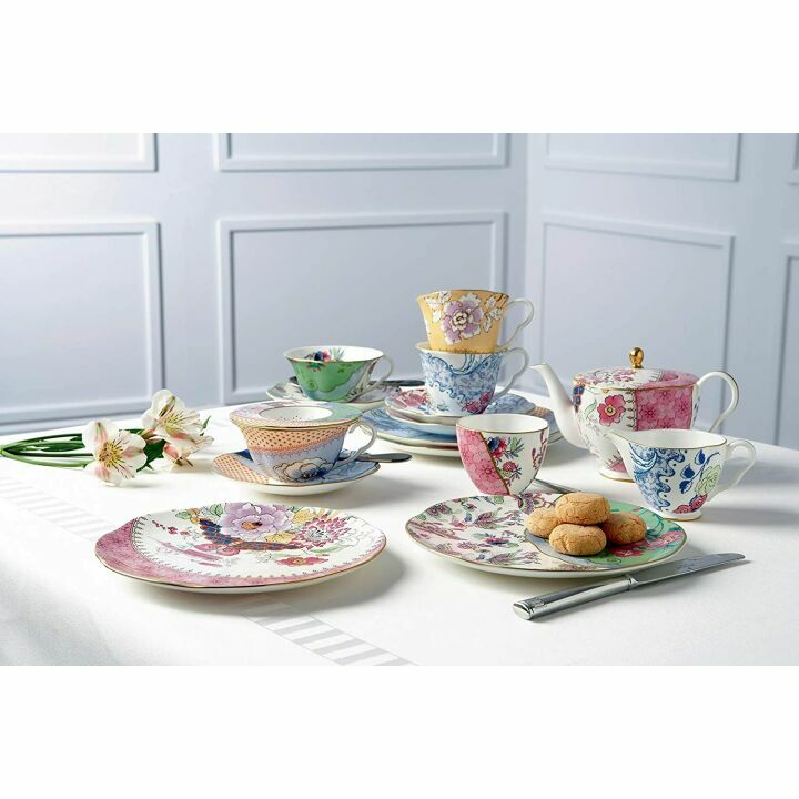 Wedgwood Butterfly Bloom Posy Set - Elegant Tea Set