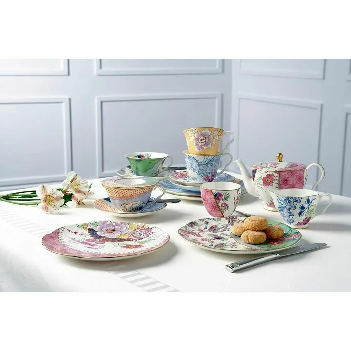 Wedgwood Butterfly Bloom Posy Set - Elegant Tea Set