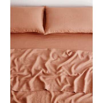 Bed Threads Linen Fitted Sheet - Luxury Eco-Friendly Comfort