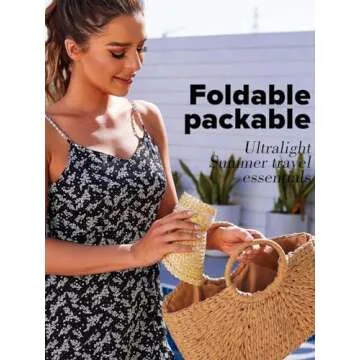 Sun Hat for Women - Chic Straw Visor for Summer