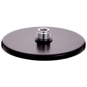 Sennheiser Pro Audio Sennheiser Profile Table Stand - Sleek Table Stand with 3/8” Threading & Padded Round Base for Profile Microphone