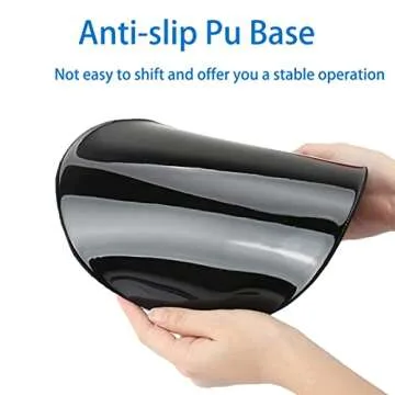 Cute Hello Kitty Mouse Pad Wrist Support, Hello Kitty Desk Accessories Office Supplies Stuff, Kawaii Mousepad Ergonomic Mouse Pad with Wrist Rest for Office Desk Computer Laptop Cat Anime Mouse Pad