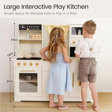 Tiny Land Play Kitchen Set for Imaginative Kids - Top Gift