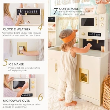 Tiny Land Play Kitchen Set for Imaginative Kids - Top Gift