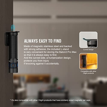 OLIGHT Baton3 Pro Max EDC Flashlight 2500 Lumens