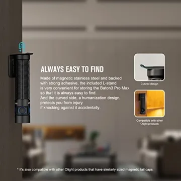 OLIGHT Baton3 Pro Max EDC Flashlight 2500 Lumens