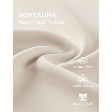 CRZ YOGA SoftAura Half Zip Sweatshirt for Women Long Sleeve Pullover Workout Casual Funnel Neck Tops with Pocket Mojave Tan Medium