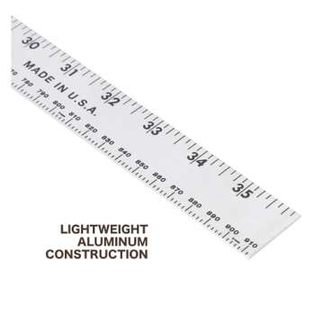 Mayes 10189: 36 Inch Aluminum Yardstick