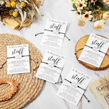 Employee Appreciation Puzzle Piece Bracelets in Bulk