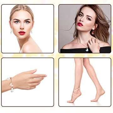 Colorful Mini Duck Charms for Jewelry Making Projects