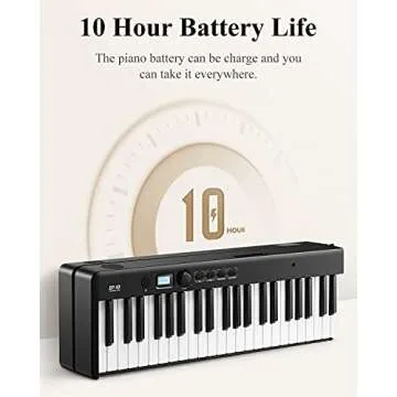 Eastar EP-10 Foldable Digital Piano for Beginners