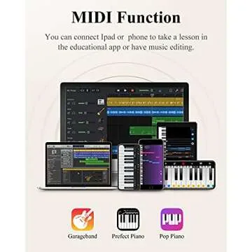 Eastar EP-10 Foldable Digital Piano for Beginners